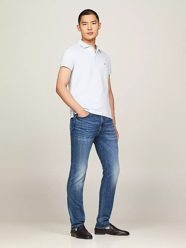 TOMMY HILFIGER | Poloshirt Slim Fit | hellblau