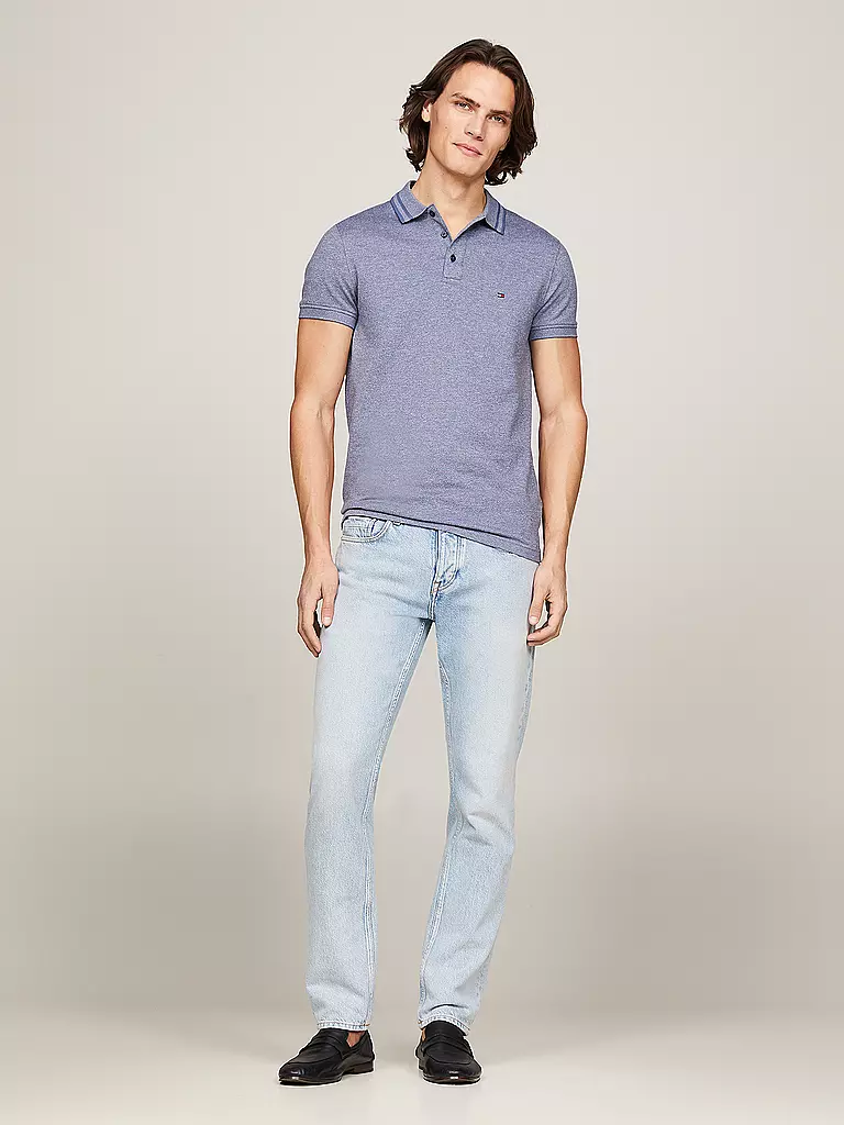 TOMMY HILFIGER | Poloshirt Slim Fit | blau