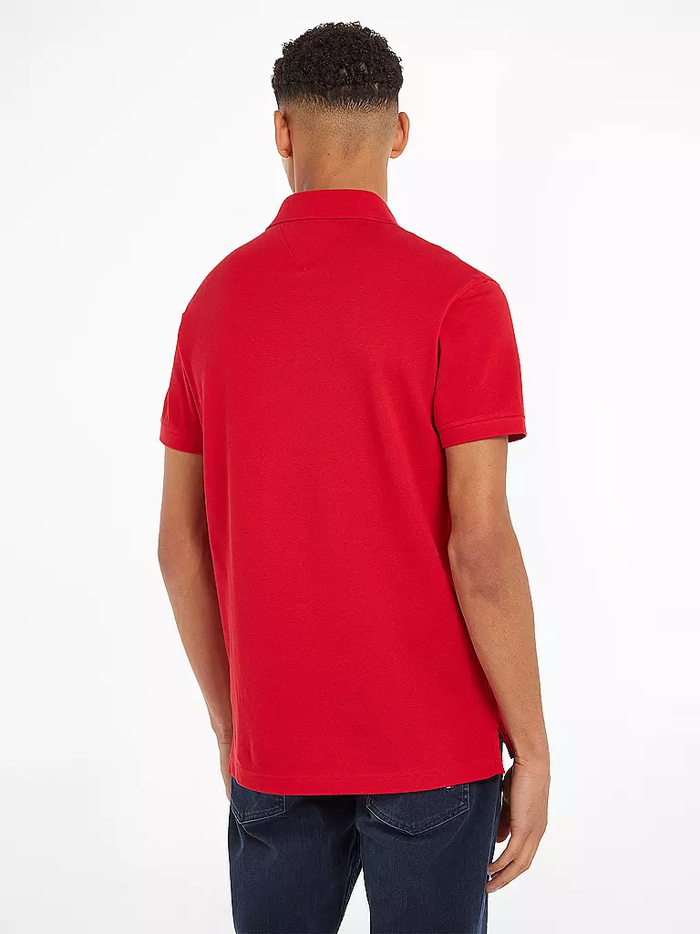 TOMMY HILFIGER | Poloshirt Slim Fit | rot