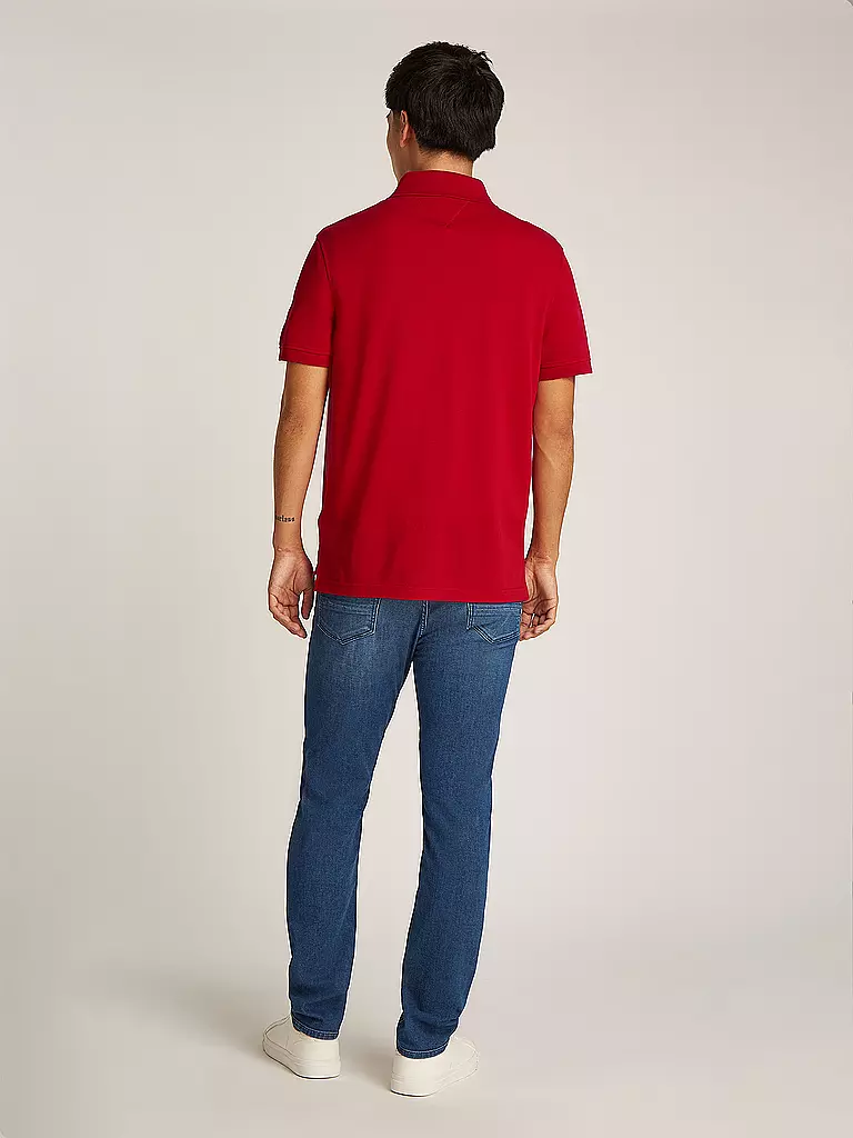 TOMMY HILFIGER | Poloshirt Slim Fit | rot