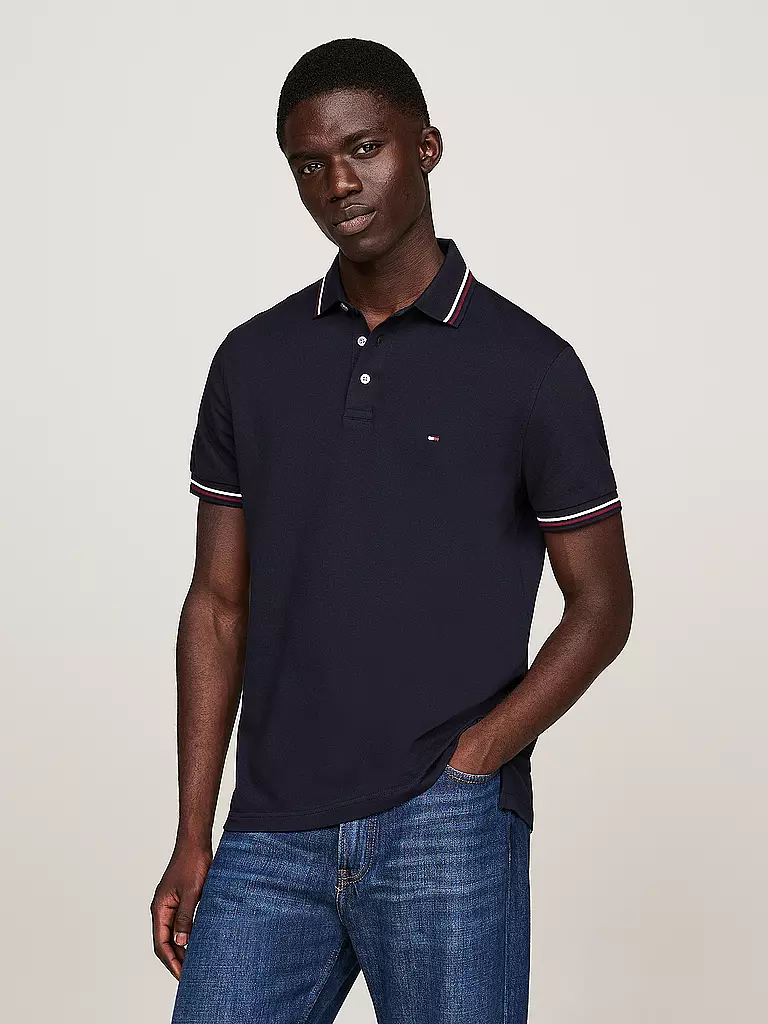 TOMMY HILFIGER | Poloshirt Slim Fit | blau