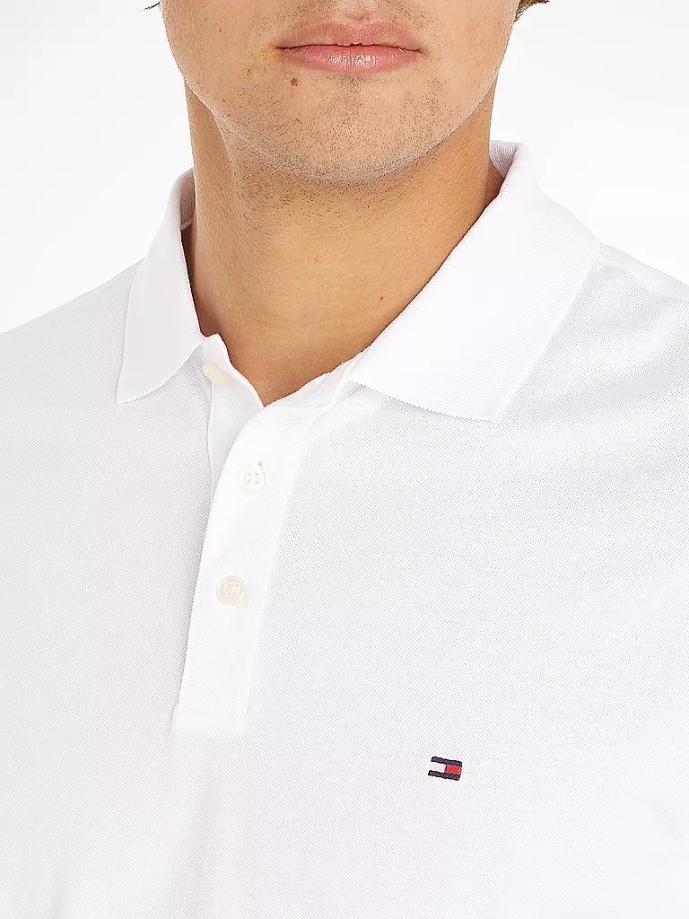 TOMMY HILFIGER | Poloshirt Slim Fit | weiss