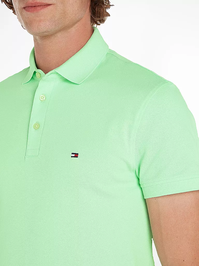 TOMMY HILFIGER | Poloshirt Slim Fit | hellgrün