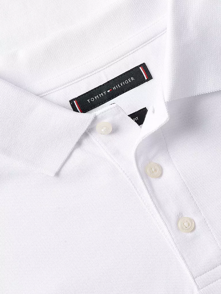 TOMMY HILFIGER | Poloshirt Slim Fit | weiss