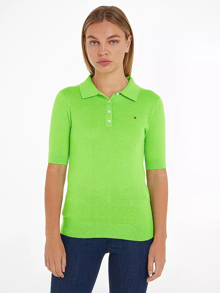 TOMMY HILFIGER | Poloshirt | grün