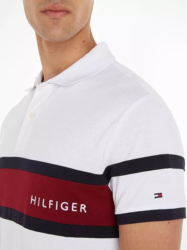 TOMMY HILFIGER | Poloshirt | weiss