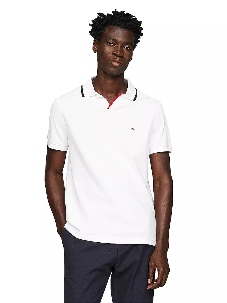 TOMMY HILFIGER | Poloshirt | weiss