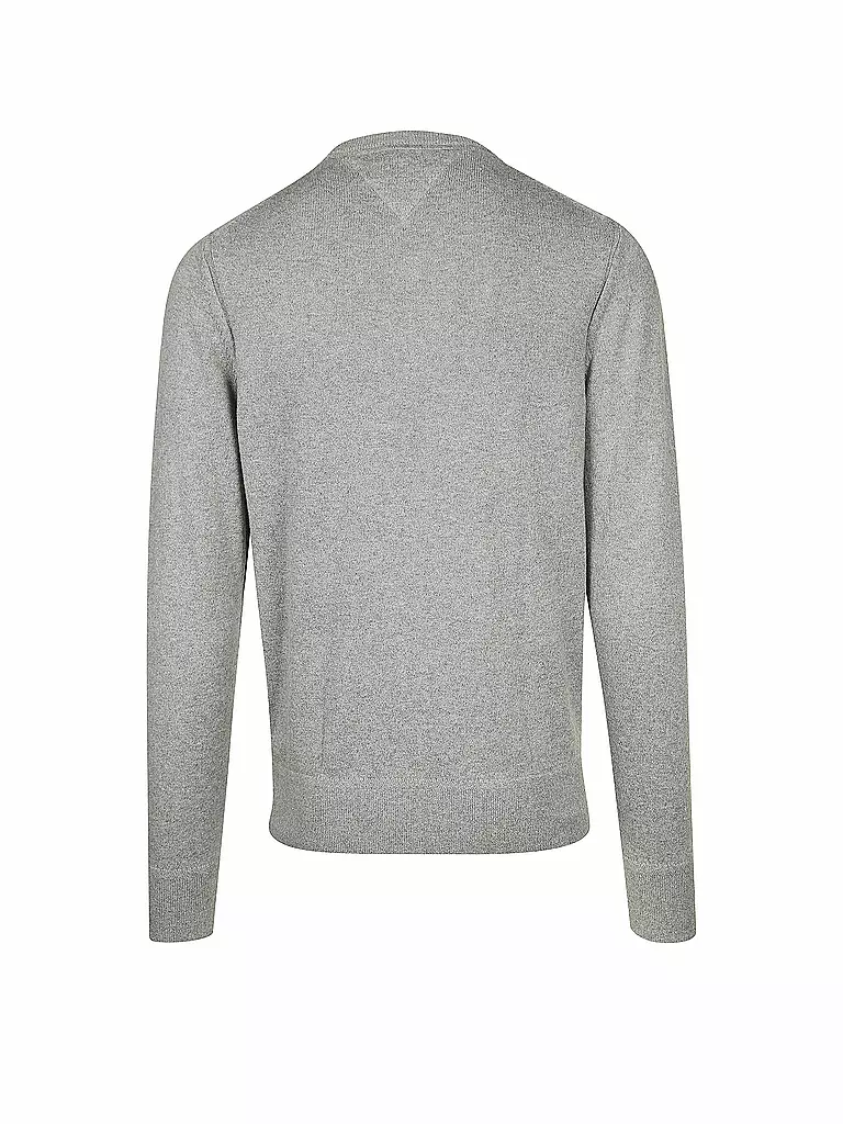 TOMMY HILFIGER | Pullover "Cotton/Cashmere" | grau