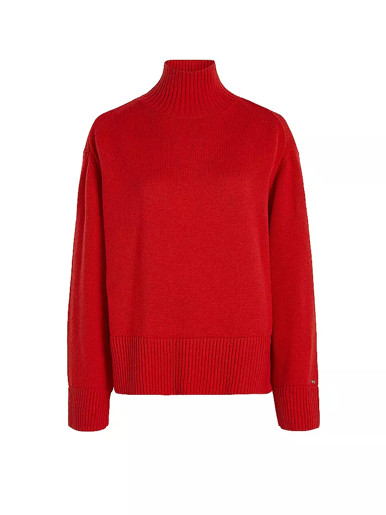 TOMMY HILFIGER | Pullover | rot