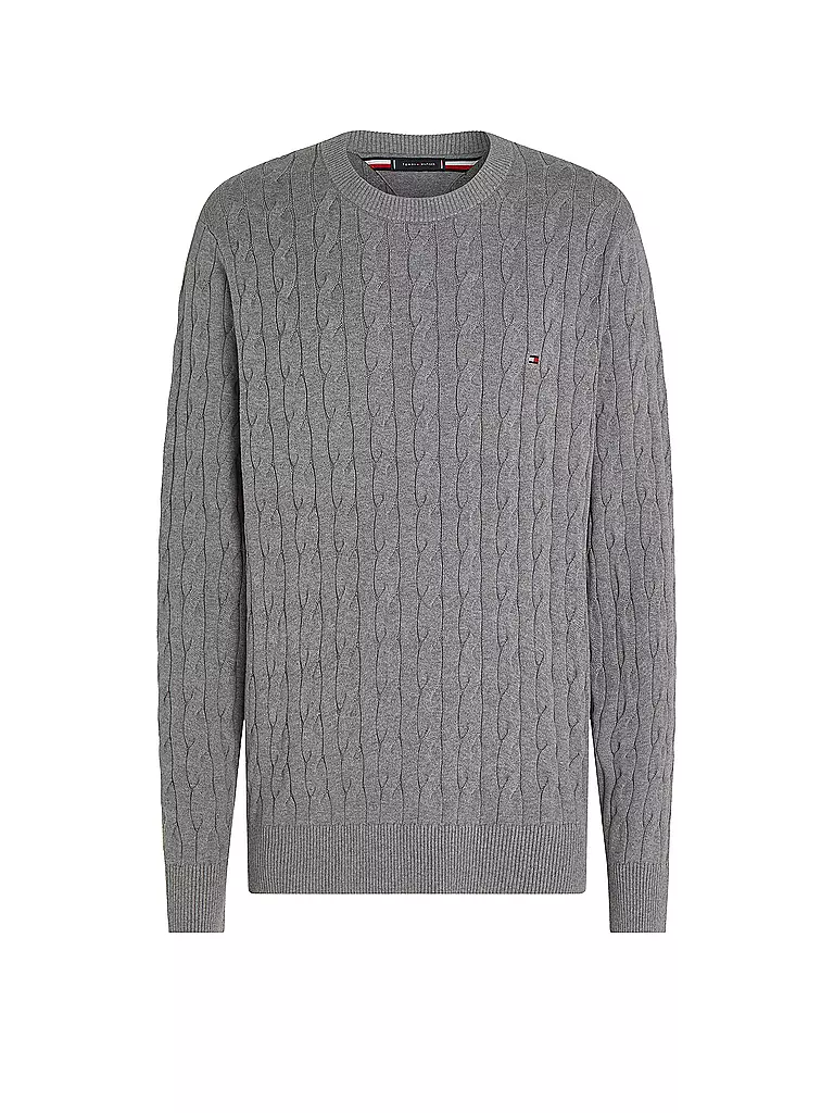 TOMMY HILFIGER | Pullover | grau