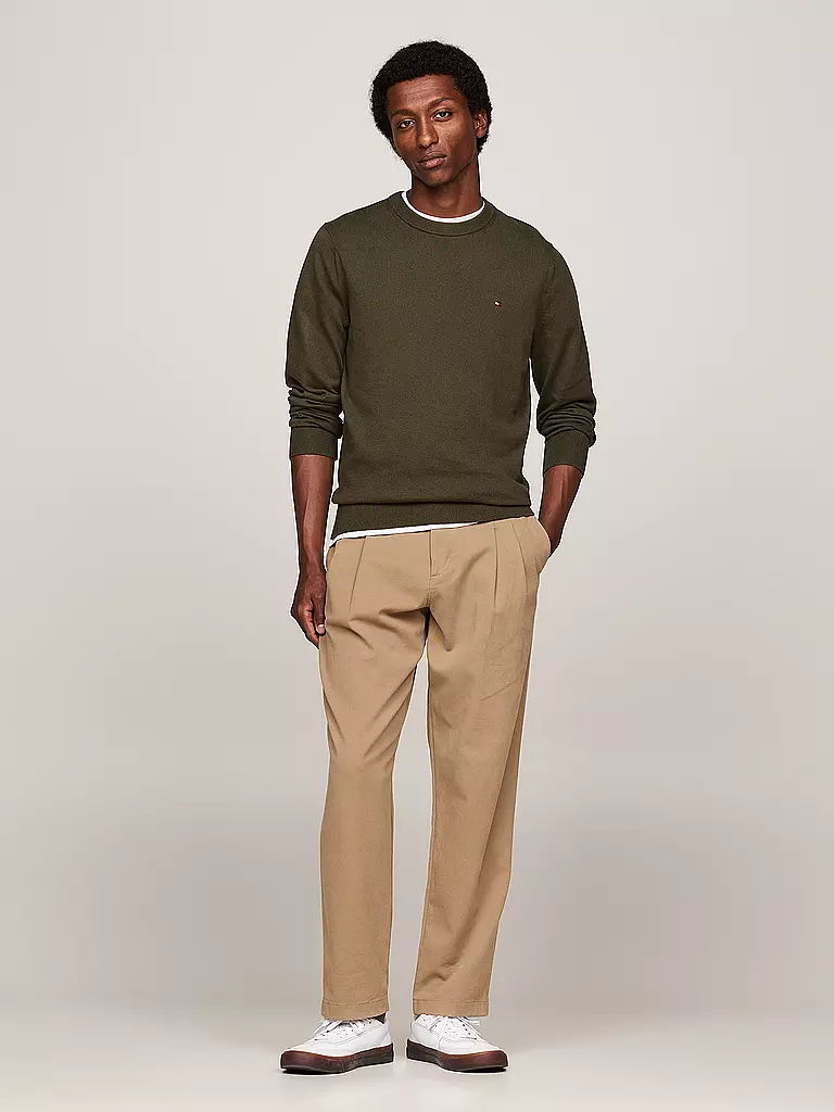 TOMMY HILFIGER | Pullover | olive