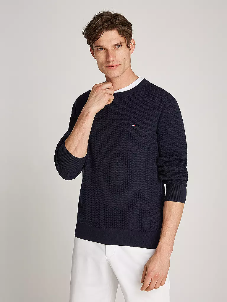 TOMMY HILFIGER | Pullover | blau