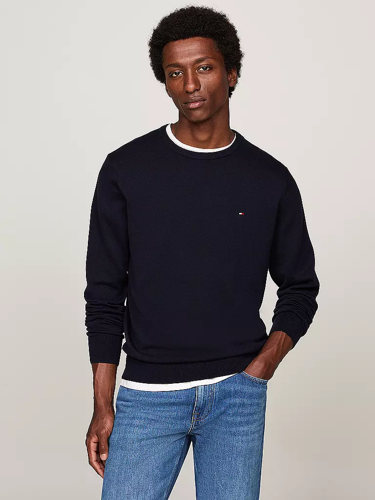 TOMMY HILFIGER | Pullover | blau