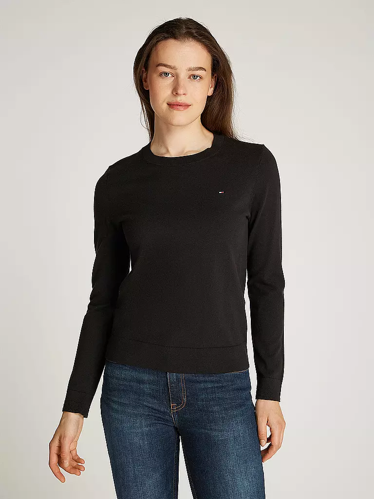 TOMMY HILFIGER | Pullover | schwarz