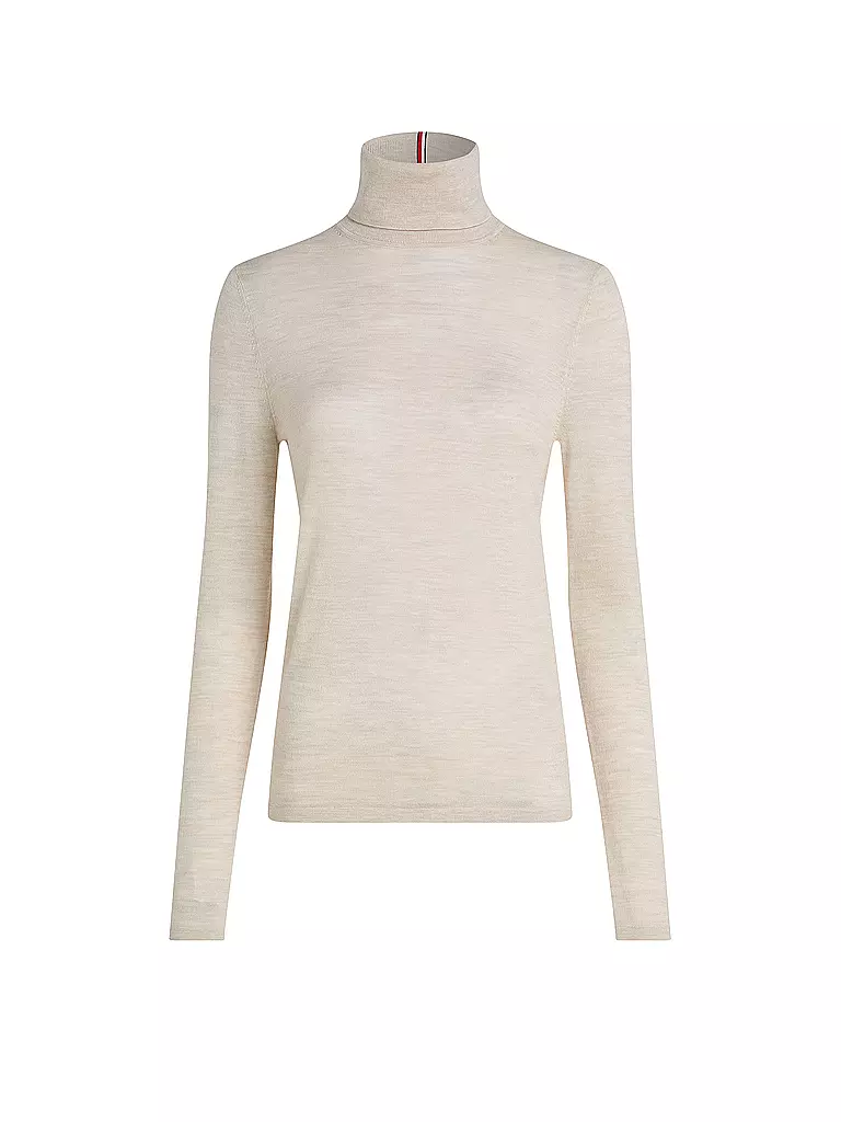 TOMMY HILFIGER | Rollkragenpullover | beige