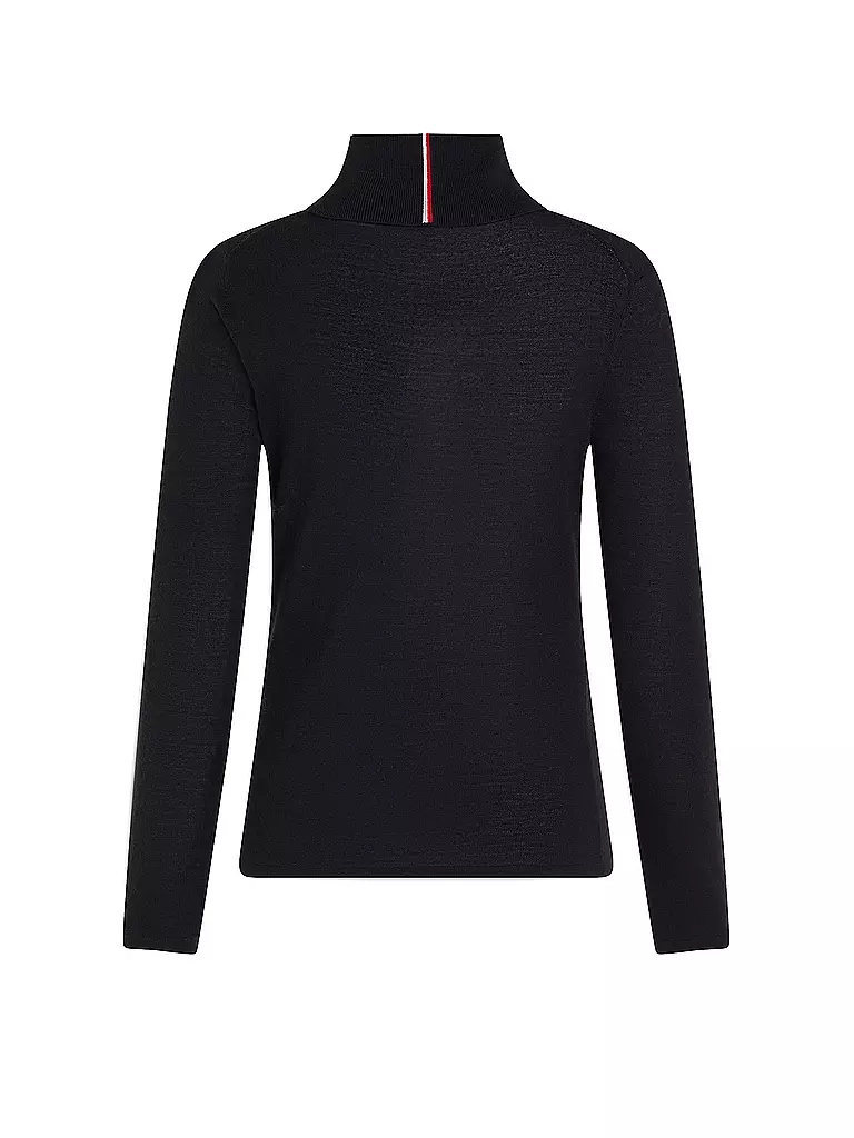 TOMMY HILFIGER | Rollkragenpullover | schwarz