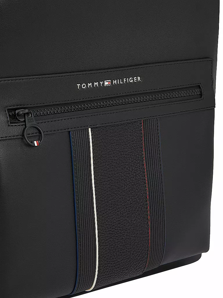 TOMMY HILFIGER | Rucksack TH FOUNDATION | schwarz