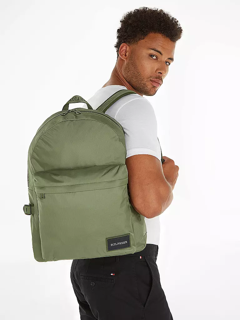 TOMMY HILFIGER | Rucksack TH SUMMER | olive