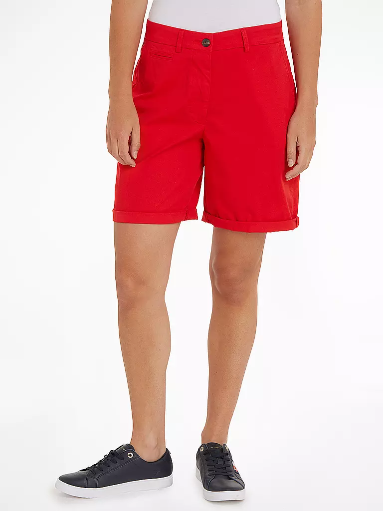 TOMMY HILFIGER | Shorts | rot