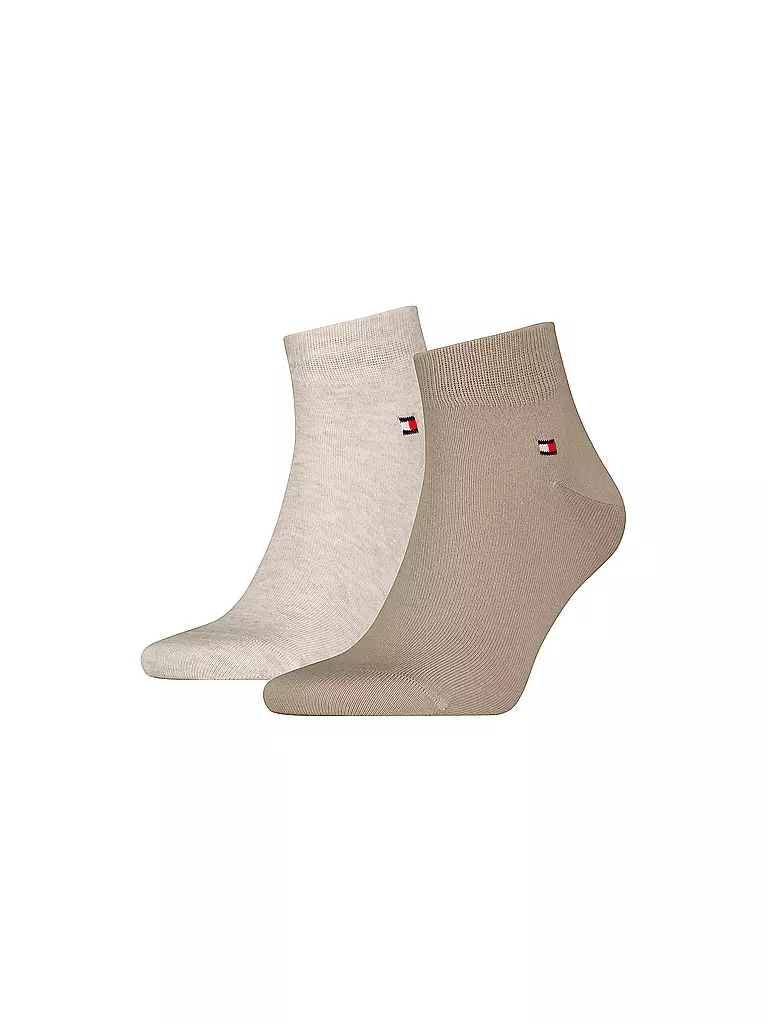 TOMMY HILFIGER | Sneaker Socken 2er Pkg Sand | beige