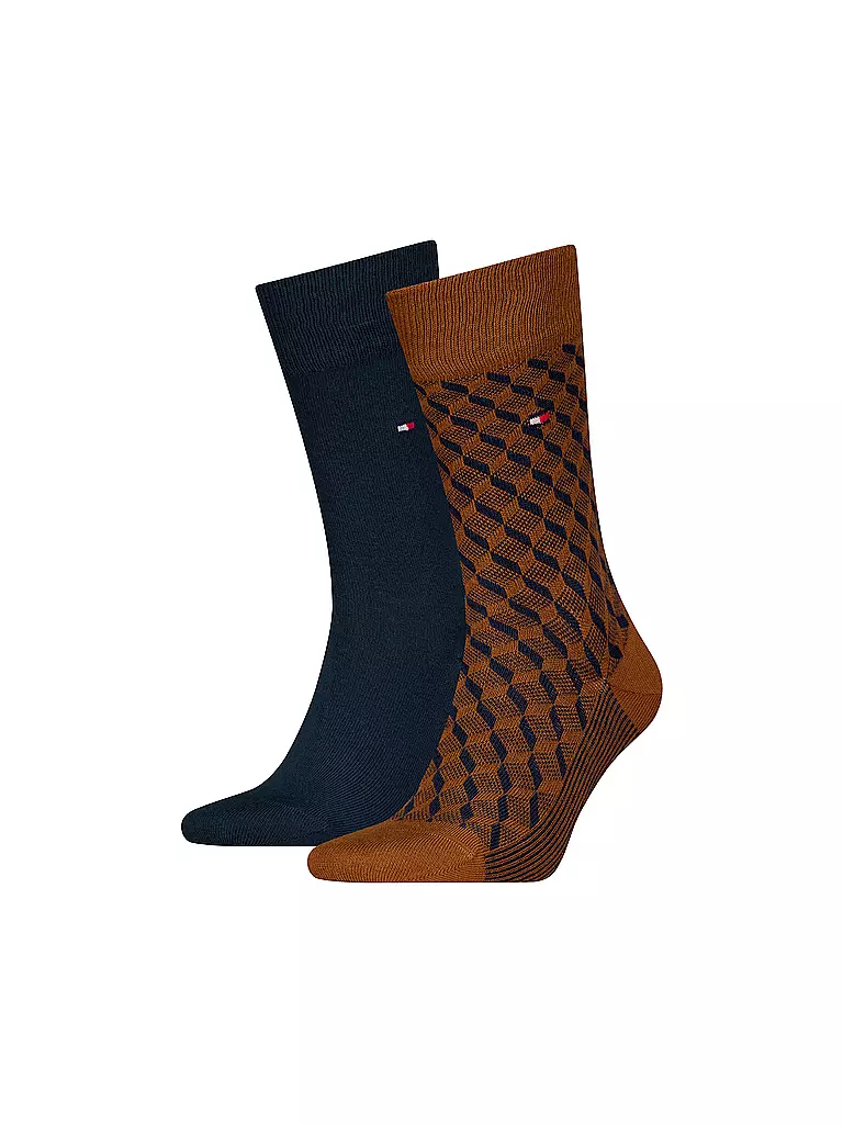 TOMMY HILFIGER | Socken 2-er Pkg classic khaki | camel