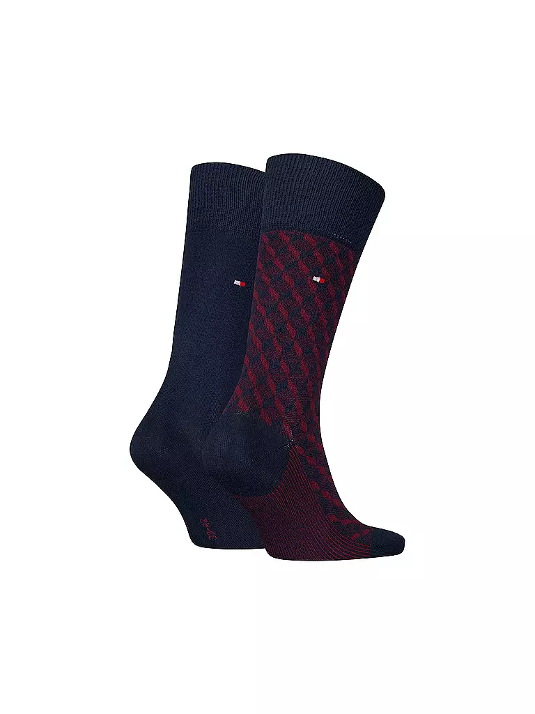 TOMMY HILFIGER | Socken 2-er Pkg navy | dunkelblau