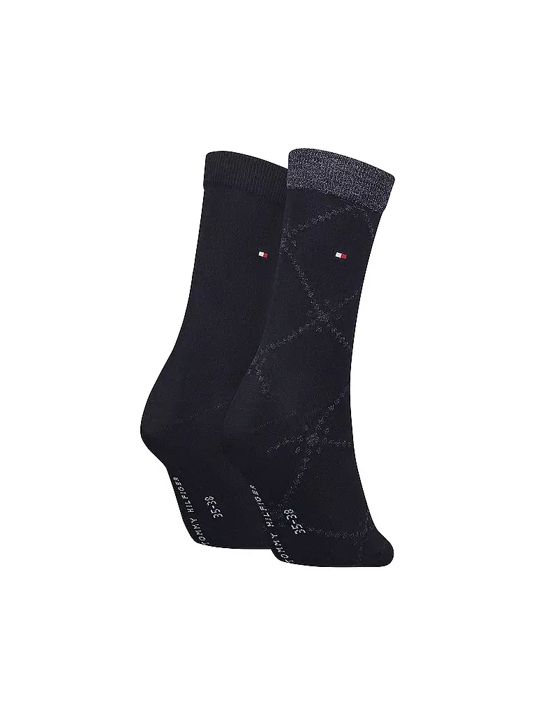 TOMMY HILFIGER | Socken 2-er Pkg. navy | dunkelblau