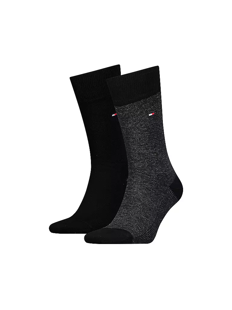 TOMMY HILFIGER | Socken 2er Pkg black | schwarz