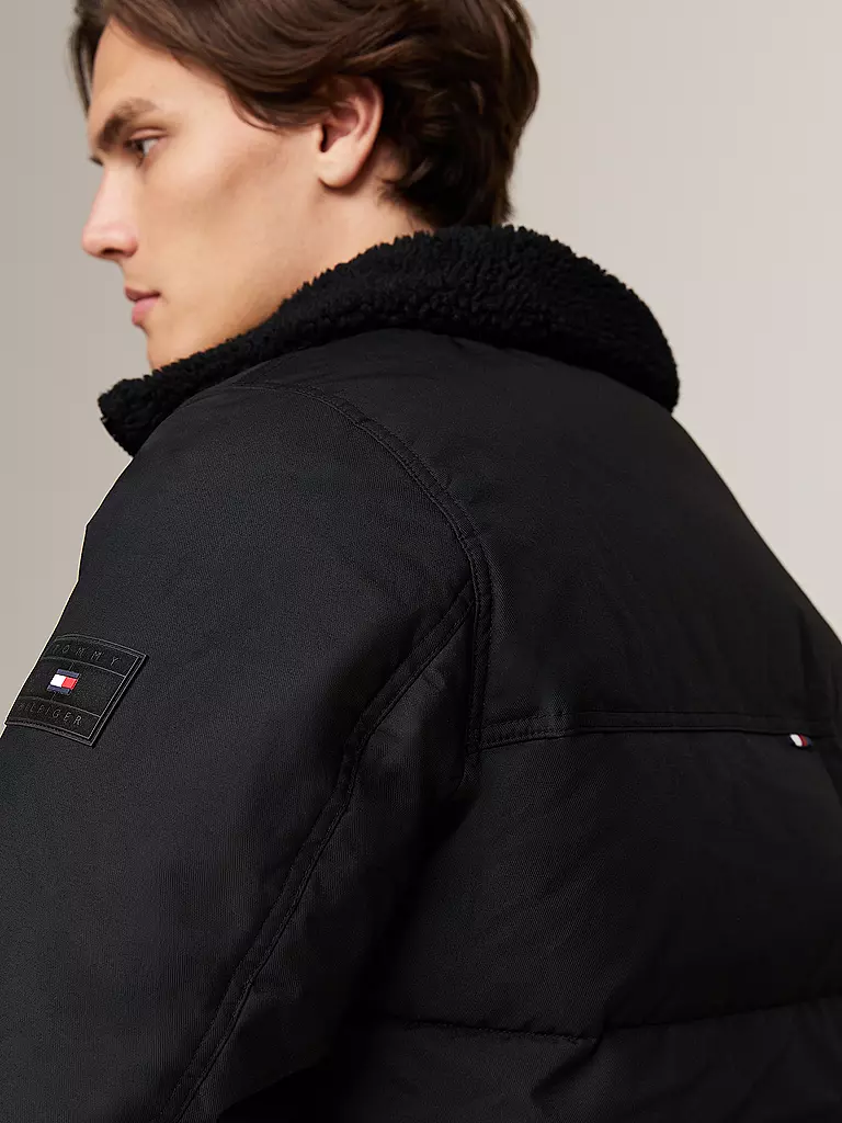 TOMMY HILFIGER | Steppjacke  | schwarz