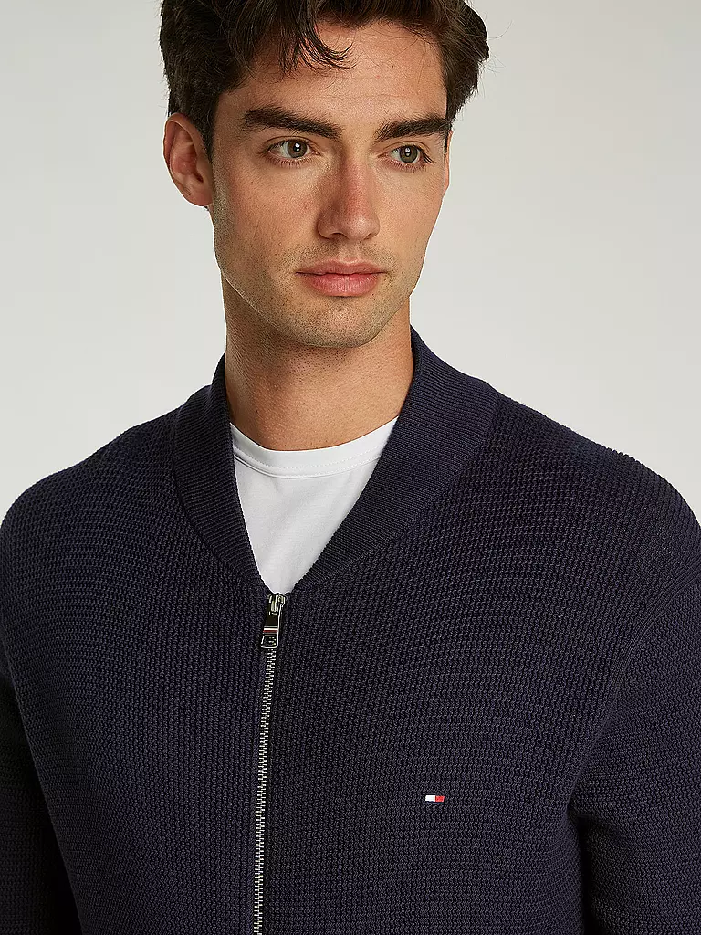 TOMMY HILFIGER | Strickjacke | blau