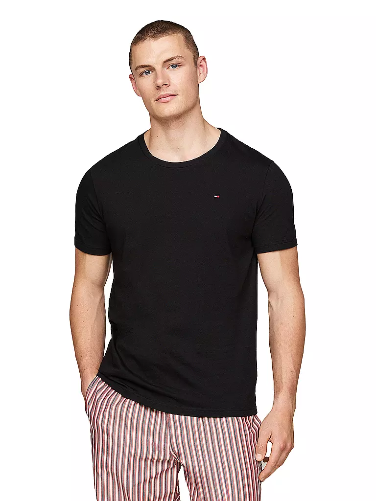 TOMMY HILFIGER | T-Shirt 3er Pkg | schwarz