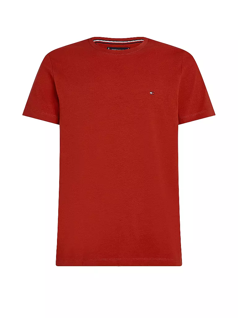 TOMMY HILFIGER | T-Shirt Slim Fit | rot