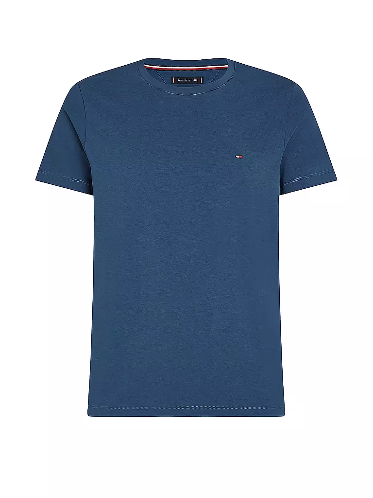 TOMMY HILFIGER | T-Shirt Slim Fit | blau