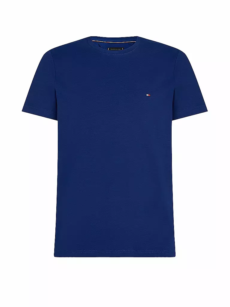 TOMMY HILFIGER | T-Shirt Slim Fit | blau