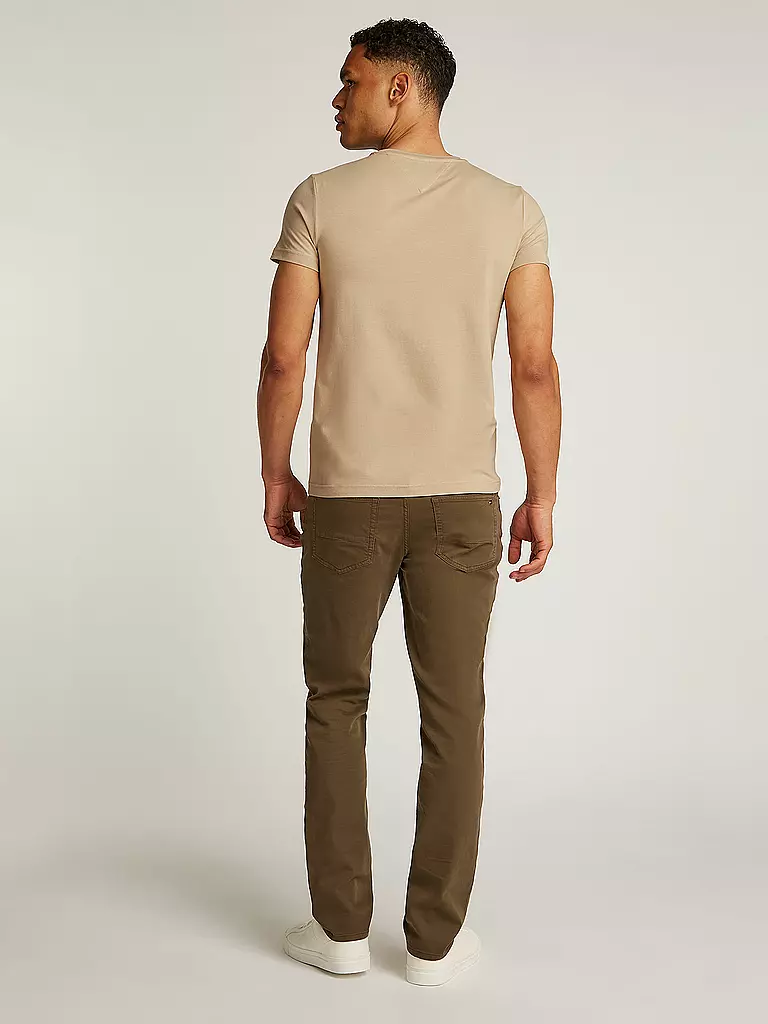 TOMMY HILFIGER | T-Shirt Slim Fit | beige