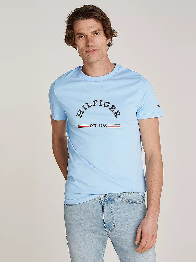 TOMMY HILFIGER | T-Shirt | hellblau