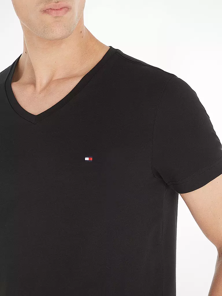 TOMMY HILFIGER | T-Shirt | schwarz