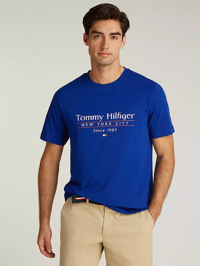 TOMMY HILFIGER | T-Shirt | blau