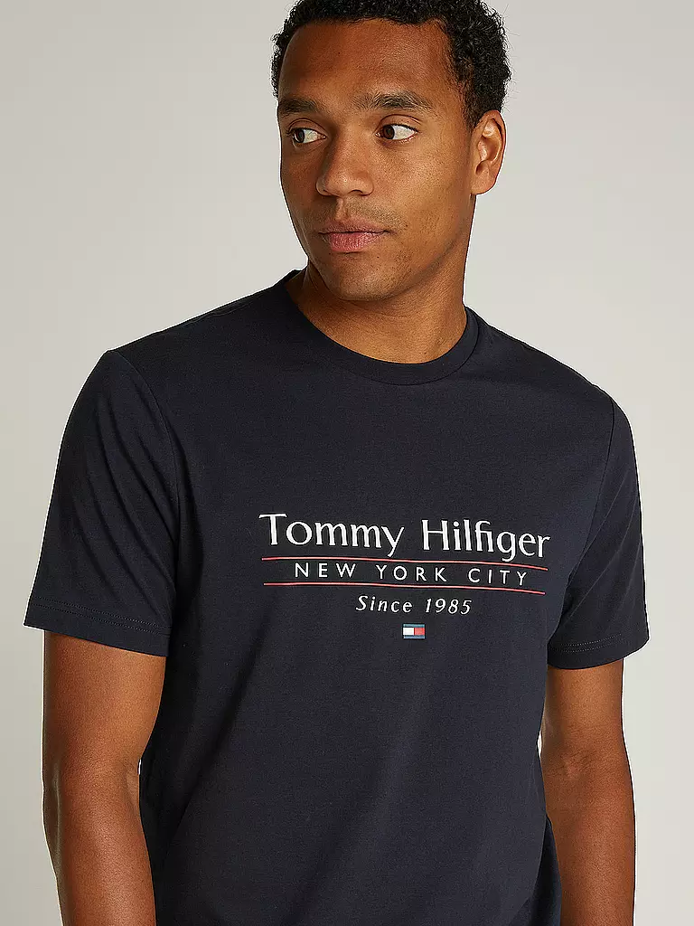 TOMMY HILFIGER | T-Shirt | dunkelblau