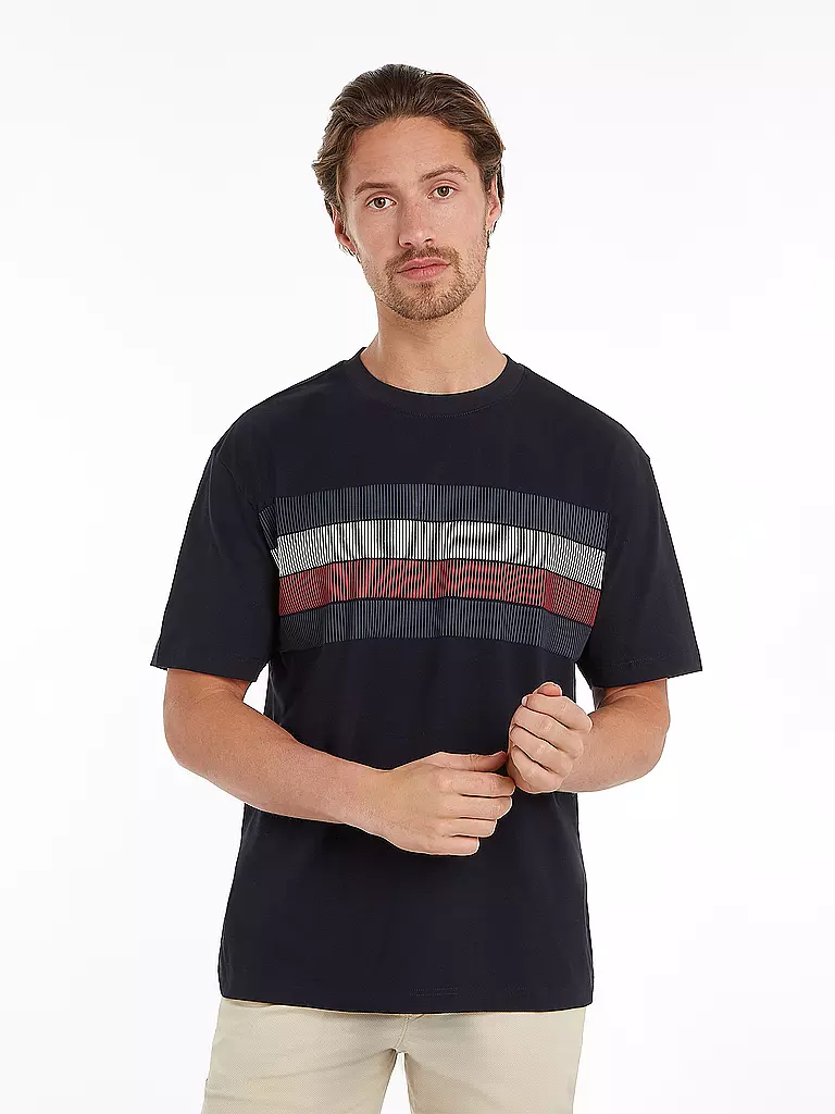 TOMMY HILFIGER | T-Shirt | dunkelblau