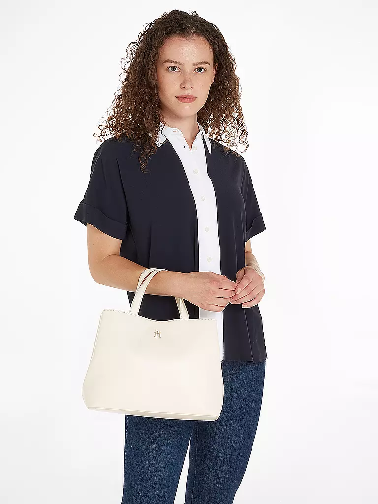 TOMMY HILFIGER | Tasche - Henkeltasche  | weiss