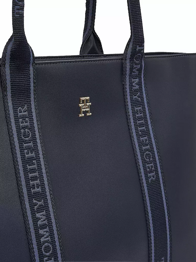 TOMMY HILFIGER | Tasche - Tote Bag TH LOGOTAPE | dunkelblau