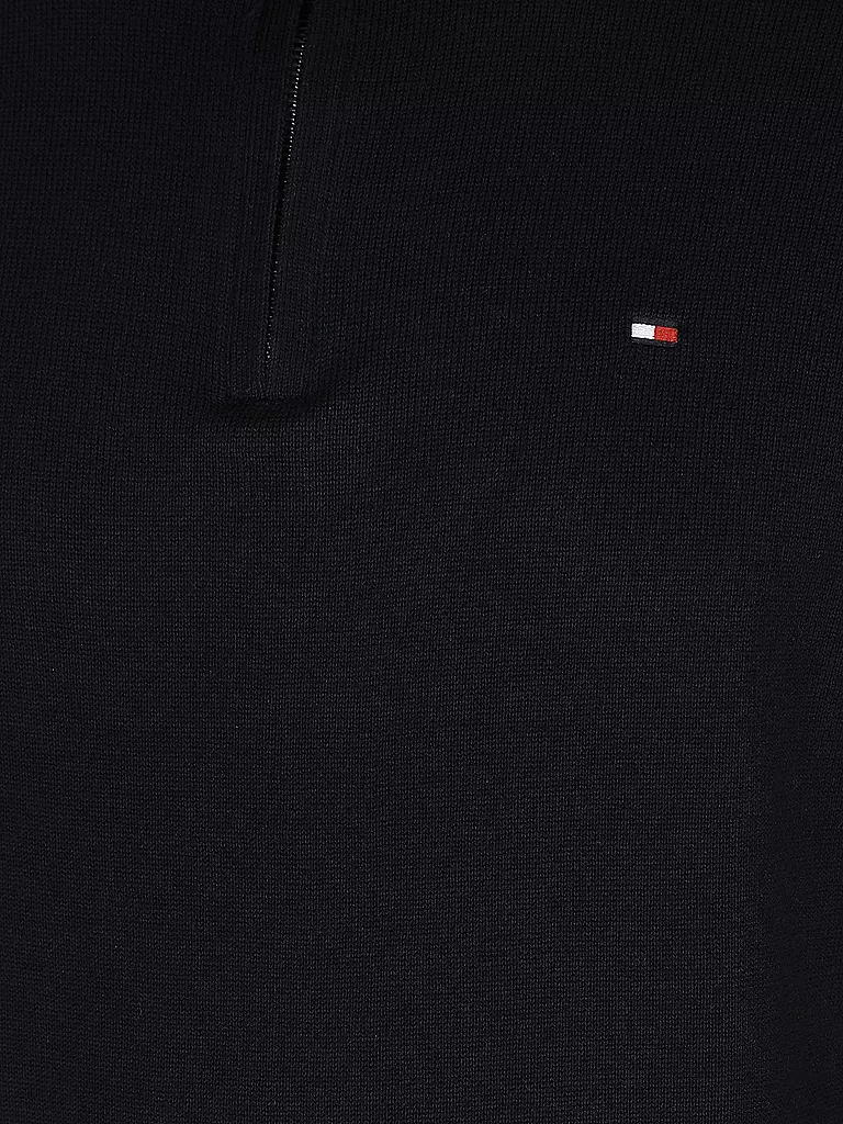 TOMMY HILFIGER | Troyer Pullover | weiss