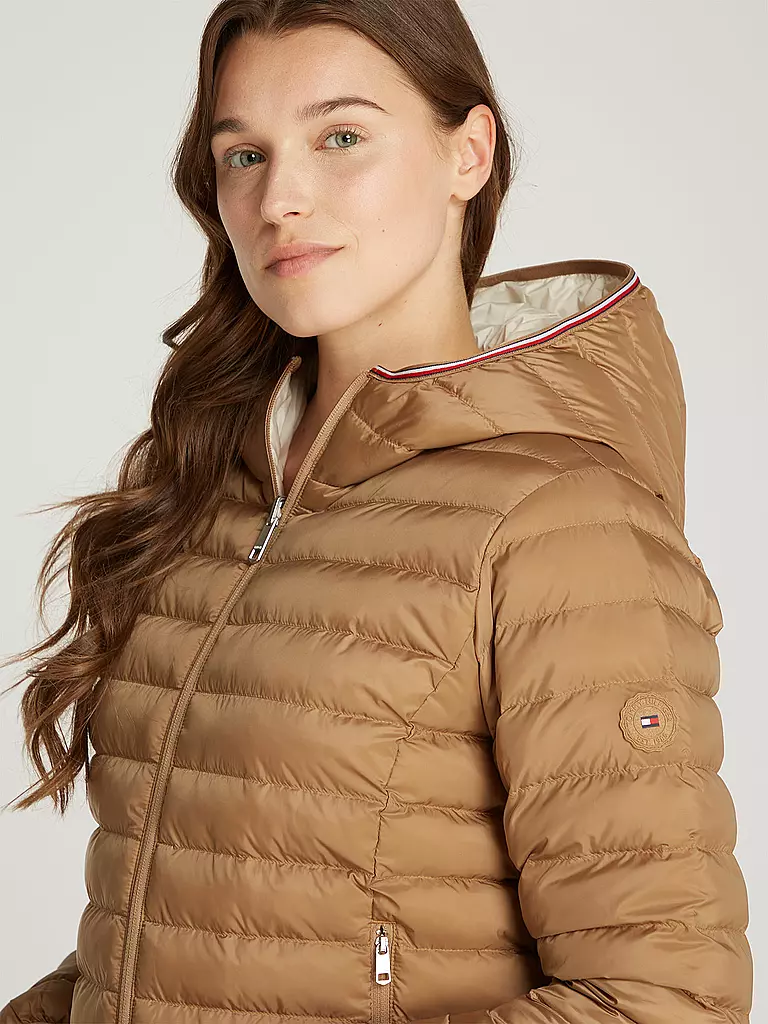 TOMMY HILFIGER | Wende Steppjacke | camel