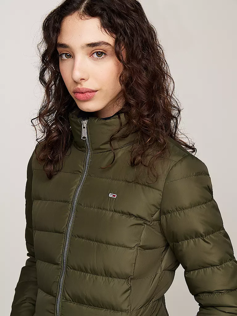 TOMMY JEANS | Daunenmantel  | olive