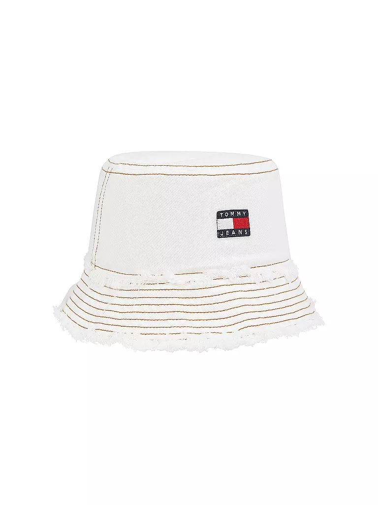 TOMMY JEANS | Fischerhut - Bucket Hat | weiss