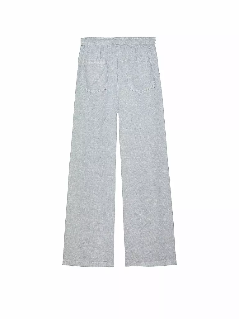 TOMMY JEANS | Hose Wide Leg | weiss