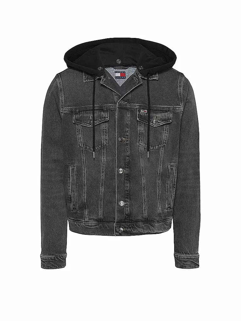 TOMMY JEANS | Jeansjacke  | schwarz