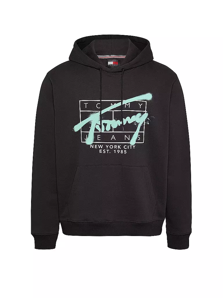 TOMMY JEANS | Kapuzensweater - Hoodie | schwarz