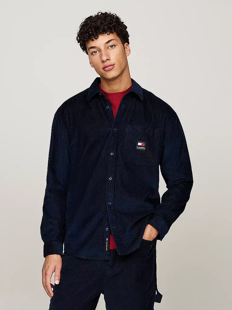 TOMMY JEANS | Overshirt | dunkelblau